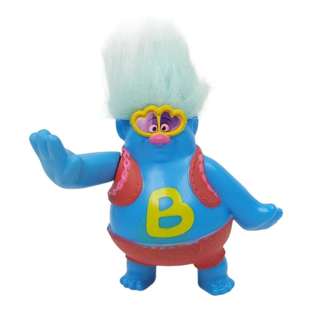 McDonalds Happy Meal Toy Biggie And Mr Dinkles Action Figure Trolls World Tour